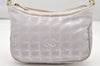 Authentic CHANEL Vintage New Travel Line Shoulder Hand Bag Purse Pink 2515K