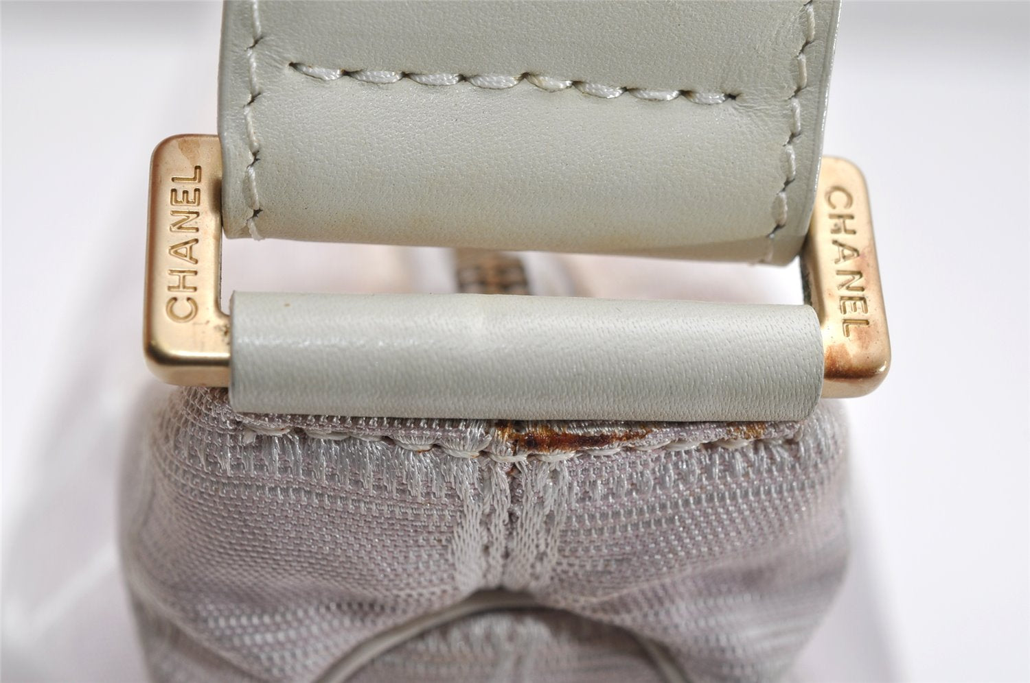 Authentic CHANEL Vintage New Travel Line Shoulder Hand Bag Purse Pink 2515K