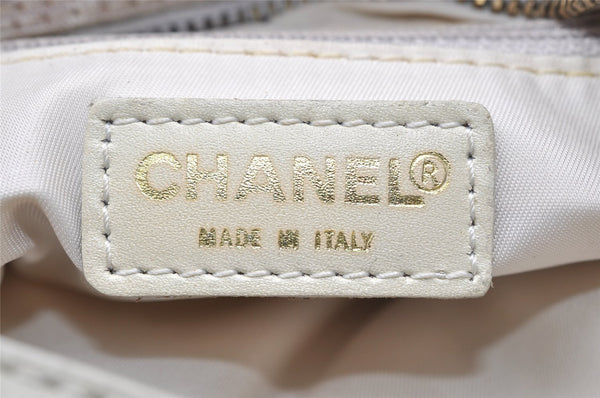 Authentic CHANEL Vintage New Travel Line Shoulder Hand Bag Purse Pink 2515K