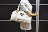 Authentic Louis Vuitton Epi Bowling Montaigne GM Hand Bag White M5931J LV 2516I