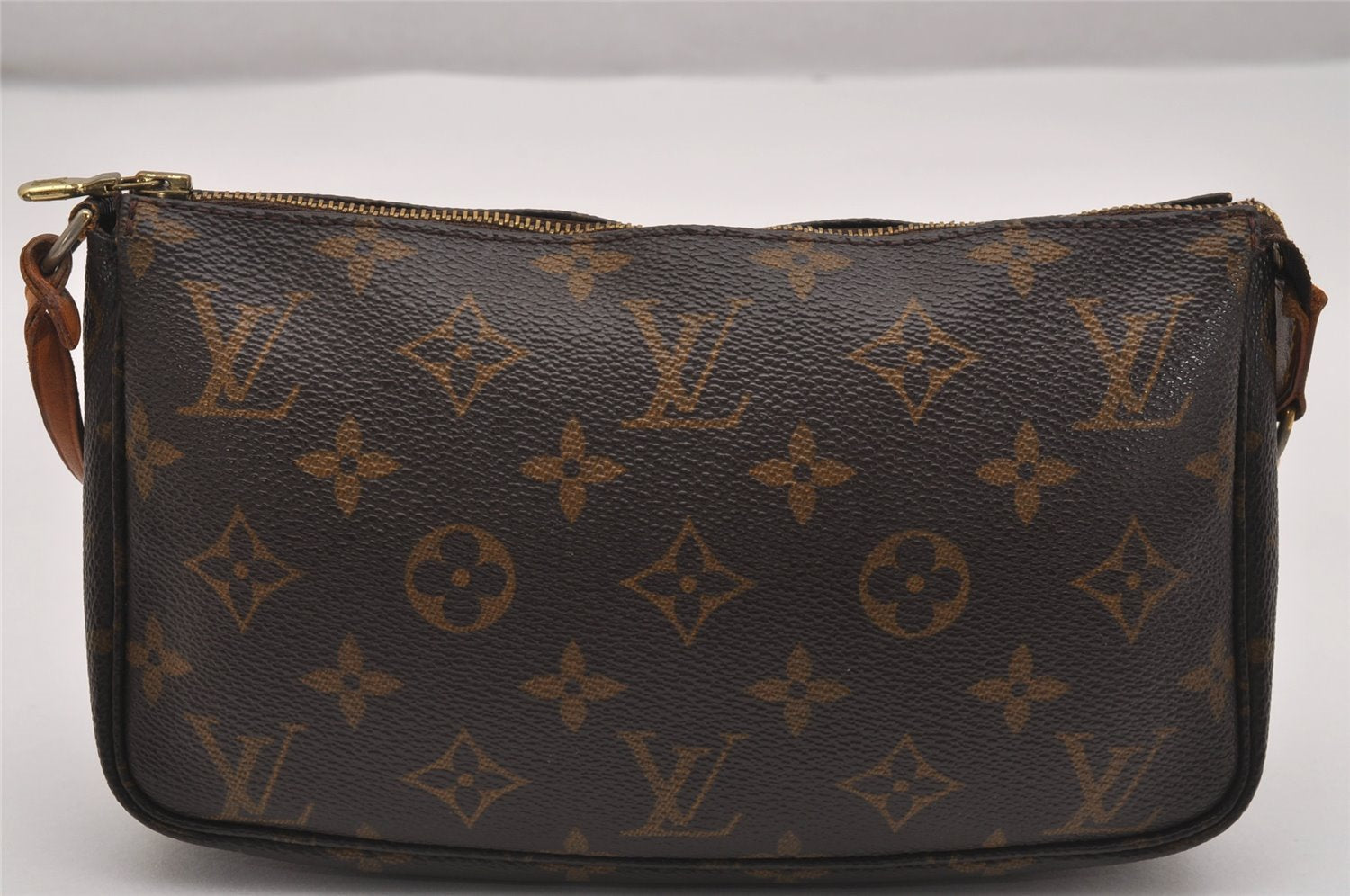 Authentic Louis Vuitton Monogram Pochette Accessoires Pouch M51980 LV 2516J