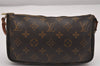 Authentic Louis Vuitton Monogram Pochette Accessoires Pouch M51980 LV 2516J