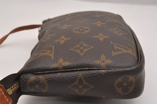 Authentic Louis Vuitton Monogram Pochette Accessoires Pouch M51980 LV 2516J