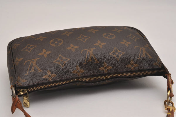 Authentic Louis Vuitton Monogram Pochette Accessoires Pouch M51980 LV 2516J