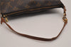 Authentic Louis Vuitton Monogram Pochette Accessoires Pouch M51980 LV 2516J