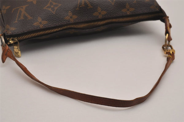 Authentic Louis Vuitton Monogram Pochette Accessoires Pouch M51980 LV 2516J