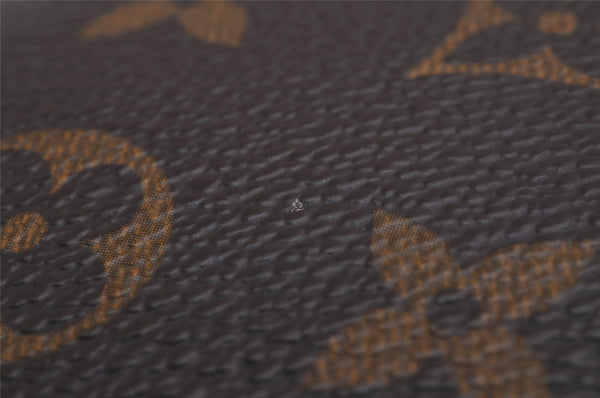 Authentic Louis Vuitton Monogram Pochette Accessoires Pouch M51980 LV 2516J