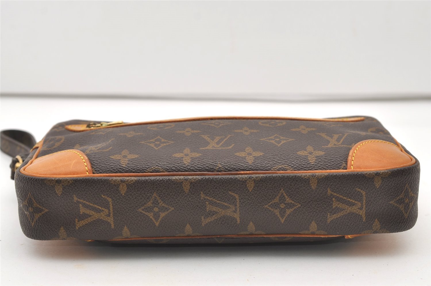 Authentic Louis Vuitton Monogram Marly Dragonne GM M51825 Clutch Hand Bag 2517J