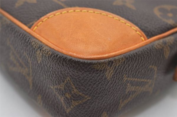 Authentic Louis Vuitton Monogram Marly Dragonne GM M51825 Clutch Hand Bag 2517J