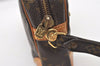 Authentic Louis Vuitton Monogram Marly Dragonne GM M51825 Clutch Hand Bag 2517J