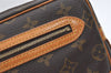 Authentic Louis Vuitton Monogram Marly Dragonne GM M51825 Clutch Hand Bag 2517J
