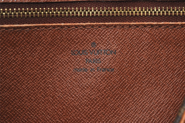 Authentic Louis Vuitton Monogram Marly Dragonne GM M51825 Clutch Hand Bag 2517J