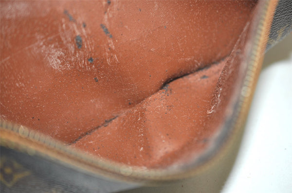 Authentic Louis Vuitton Monogram Marly Dragonne GM M51825 Clutch Hand Bag 2517J