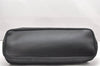 Authentic GUCCI Doctors Bag Hand Bag Leather Wood 104992 Black 2517K