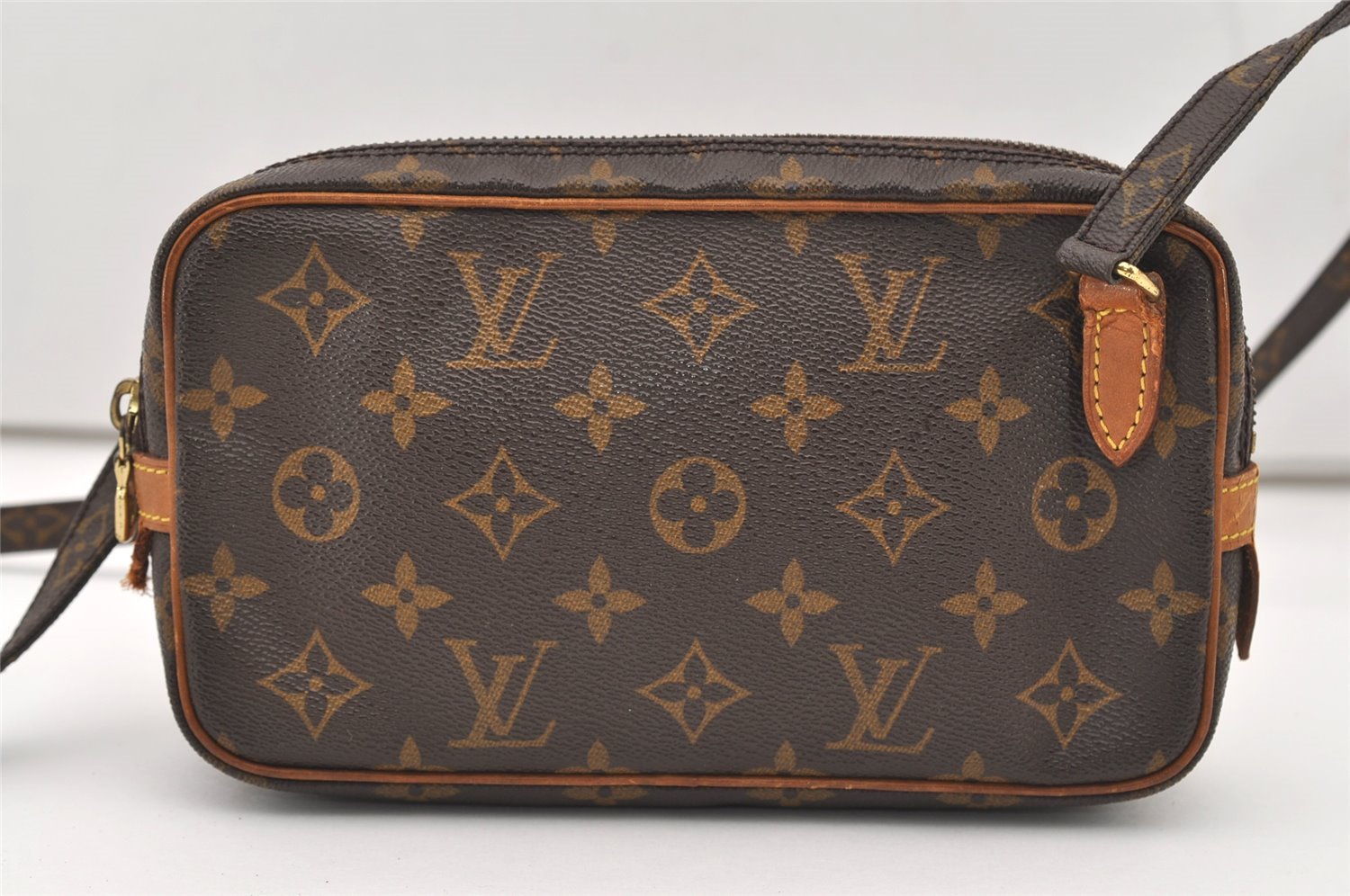 Auth Louis Vuitton Monogram Marly Bandouliere Shoulder Cross Bag M51828 LV 2519J