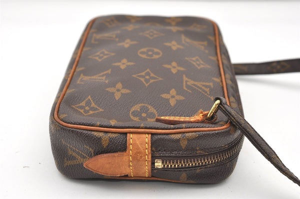 Auth Louis Vuitton Monogram Marly Bandouliere Shoulder Cross Bag M51828 LV 2519J