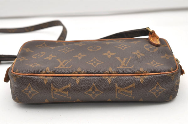 Auth Louis Vuitton Monogram Marly Bandouliere Shoulder Cross Bag M51828 LV 2519J