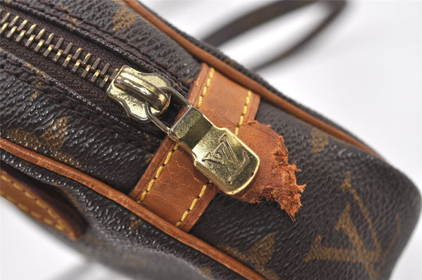 Auth Louis Vuitton Monogram Marly Bandouliere Shoulder Cross Bag M51828 LV 2519J