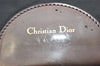 Authentic Christian Dior Maris Pearl Shoulder Bag Nylon Leather Black Junk 2519K