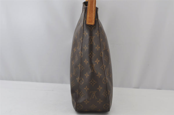 Authentic Louis Vuitton Monogram Looping GM Shoulder Bag M51145 LV 2520J