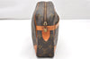 Authentic Louis Vuitton Monogram Compiegne 28 Clutch Hand Bag M51845 LV 2520K