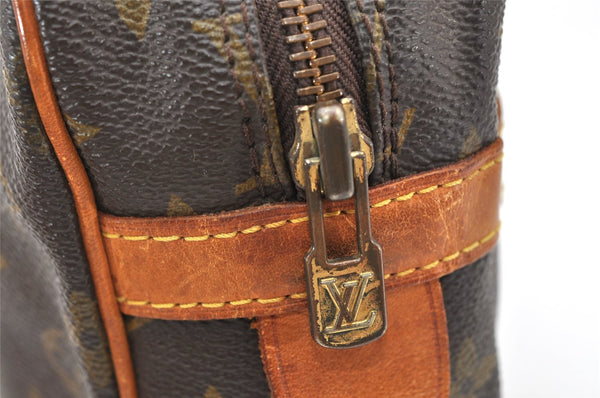 Authentic Louis Vuitton Monogram Compiegne 28 Clutch Hand Bag M51845 LV 2520K