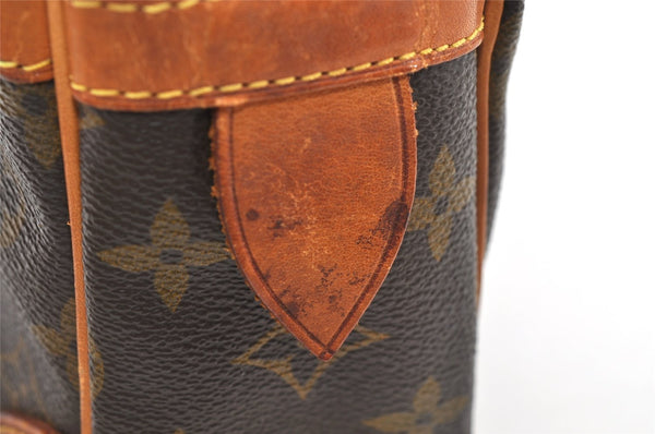 Authentic Louis Vuitton Monogram Compiegne 28 Clutch Hand Bag M51845 LV 2520K