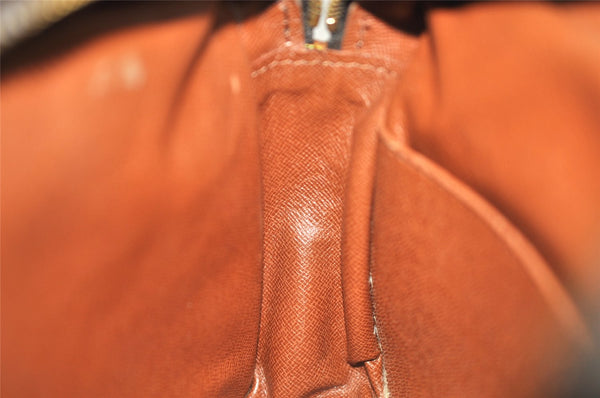 Authentic Louis Vuitton Monogram Compiegne 28 Clutch Hand Bag M51845 LV 2520K