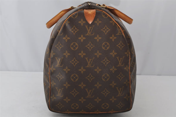 Authentic Louis Vuitton Monogram Keepall 50 Travel Boston Bag M41426 LV 2521J