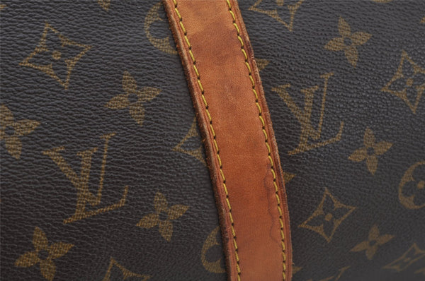 Authentic Louis Vuitton Monogram Keepall 50 Travel Boston Bag M41426 LV 2521J