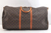 Authentic Louis Vuitton Monogram Keepall Bandouliere 60 M41412 Boston Bag 2521K