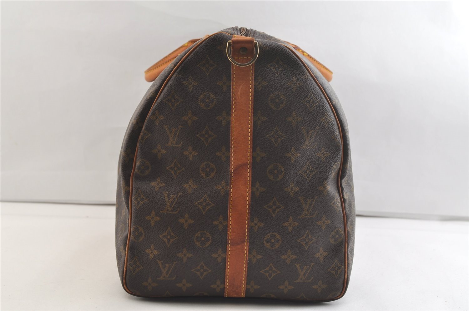 Authentic Louis Vuitton Monogram Keepall Bandouliere 60 M41412 Boston Bag 2521K