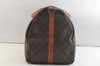 Authentic Louis Vuitton Monogram Keepall Bandouliere 60 M41412 Boston Bag 2521K