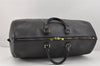 Authentic Louis Vuitton Epi Keepall 50 Boston Travel Bag Black M42952 LV 2522K