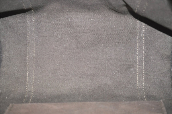 Authentic GUCCI GG Crystal Shoulder Tote Bag GG PVC Leather 197953 Brown 2524J