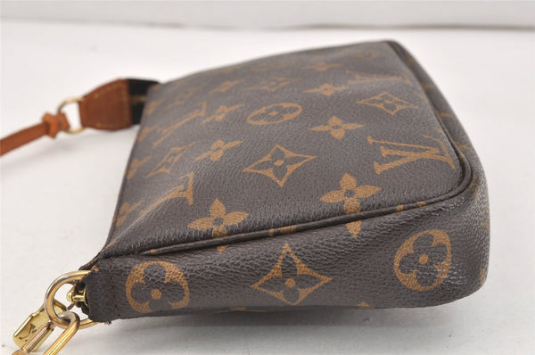 Authentic Louis Vuitton Monogram Pochette Accessoires Pouch M51980 LV 2524K
