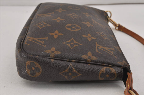 Authentic Louis Vuitton Monogram Pochette Accessoires Pouch M51980 LV 2524K