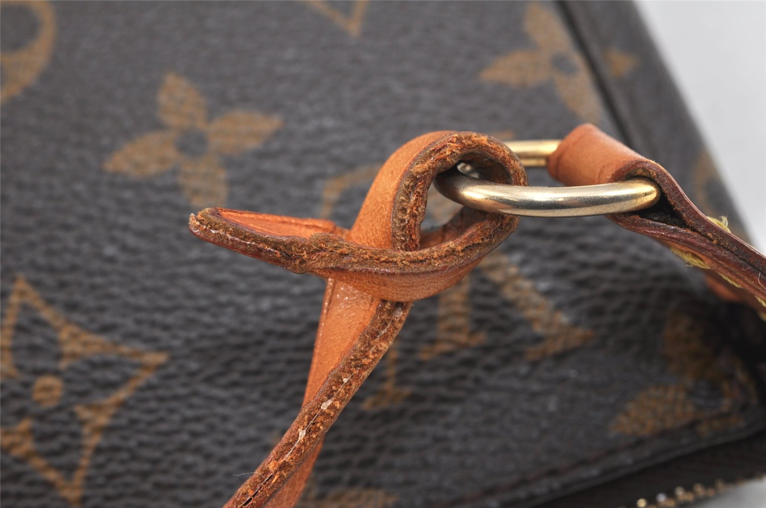 Authentic Louis Vuitton Monogram Pochette Accessoires Pouch M51980 LV 2524K