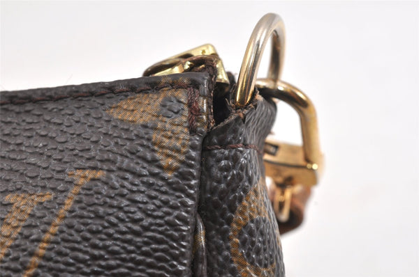 Authentic Louis Vuitton Monogram Pochette Accessoires Pouch M51980 LV 2524K