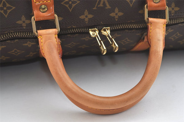 Authentic Louis Vuitton Monogram Keepall 60 Travel Boston Bag M41422 LV 2525K