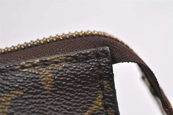 Authentic Louis Vuitton Monogram Sac Trico Hand Bag M51450 LV 2526I