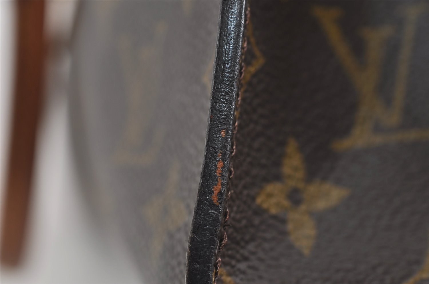 Authentic Louis Vuitton Monogram Sac Trico Hand Bag M51450 LV 2526I