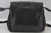 Authentic GUCCI Vintage Shoulder Cross Body Bag Purse Leather Black Junk 2526J