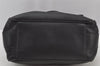 Authentic GUCCI Vintage Shoulder Cross Body Bag Purse Leather Black Junk 2526J