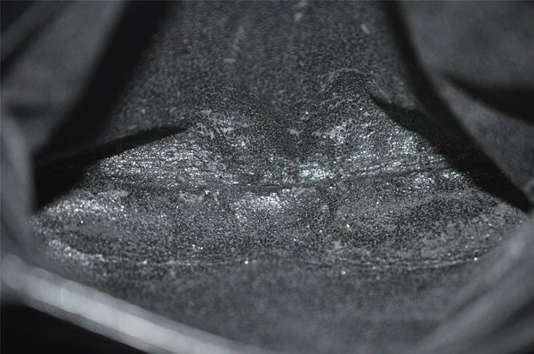 Authentic GUCCI Vintage Shoulder Cross Body Bag Purse Leather Black Junk 2526J