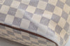 Authentic Louis Vuitton Damier Azur Saleya PM Shoulder Tote Bag N51186 LV 2527I