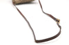 Authentic FENDI Zucchino Mamma Baguette Shoulder Bag Canvas Leather Brown 2527K