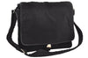 Authentic PRADA Nylon Tessuto Leather Shoulder Cross Body Bag Black 2528J