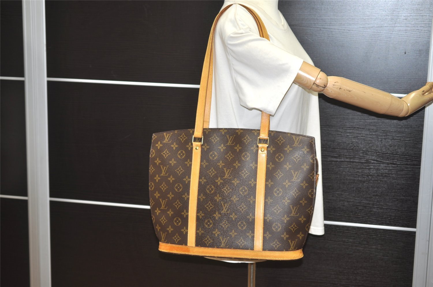 Authentic Louis Vuitton Monogram Babylone Shoulder Tote Bag M51102 LV 2530I