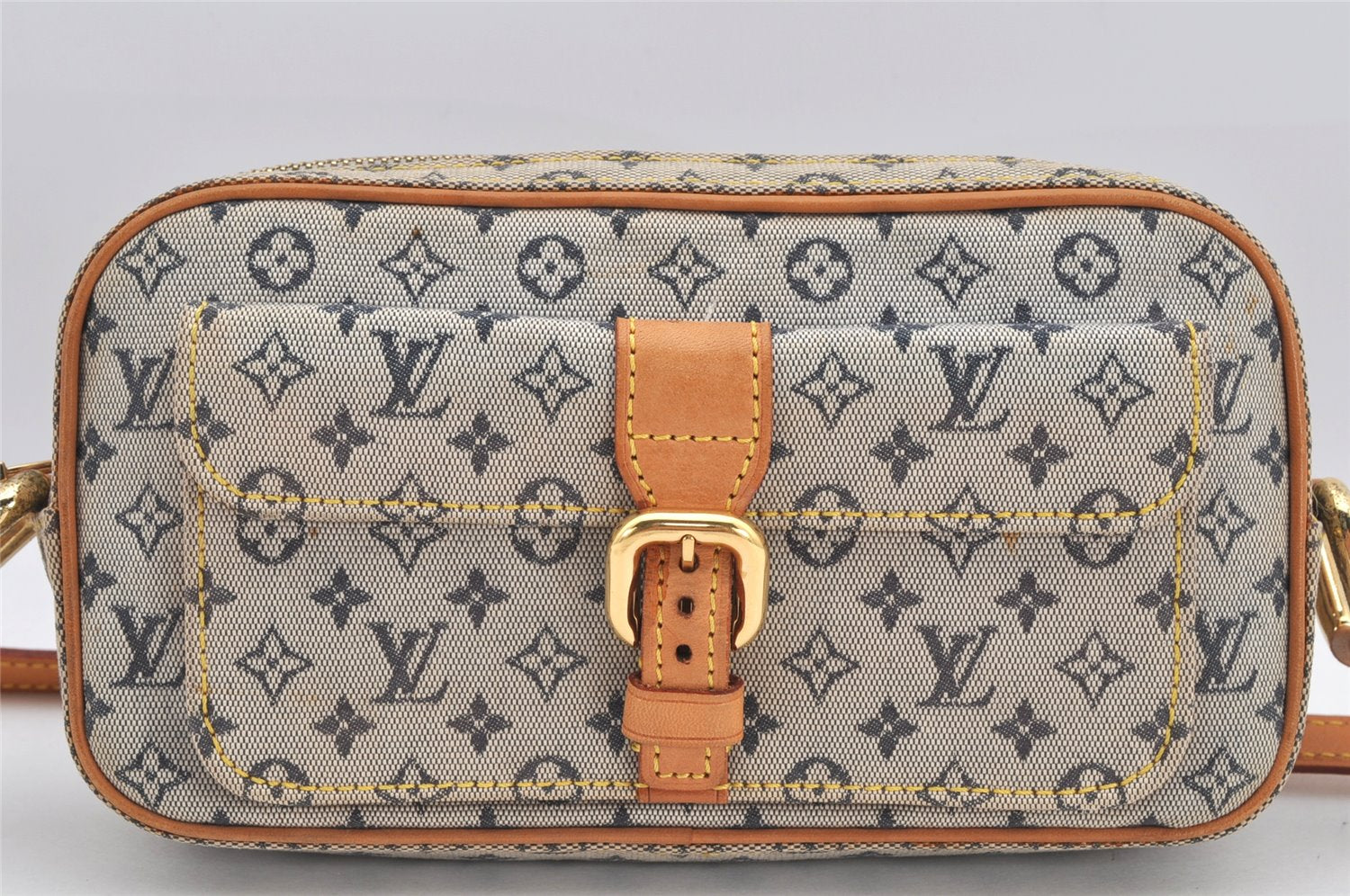 Auth Louis Vuitton Monogram Mini Juliet MM Shoulder Cross Bag M92004 LV 2530K